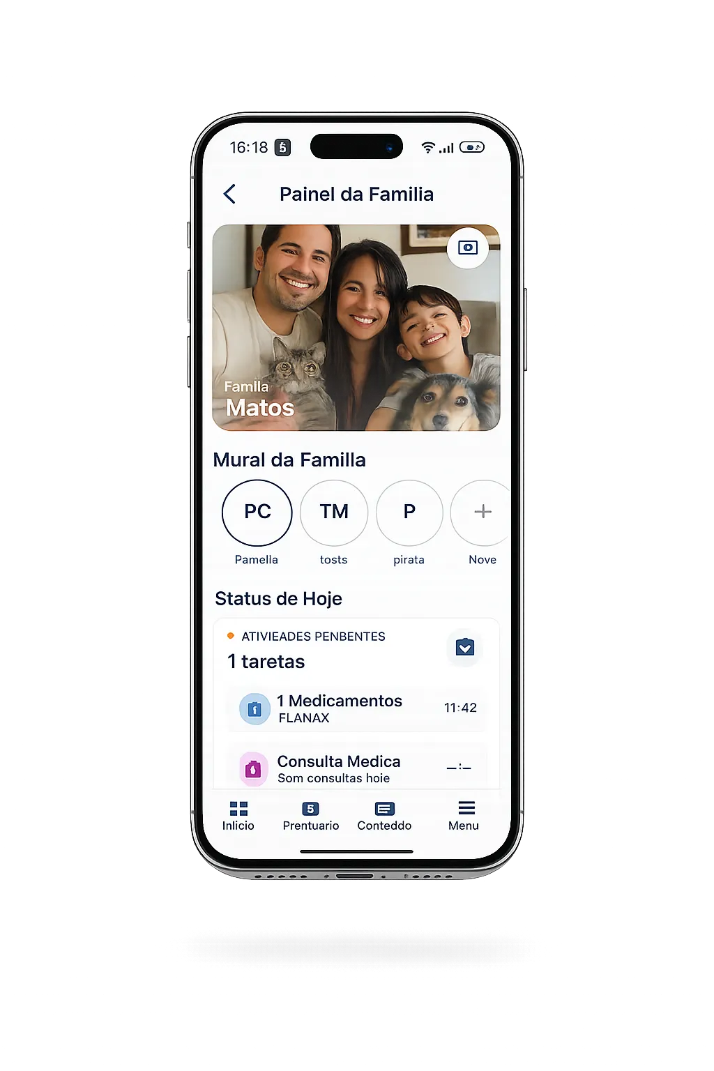 BeMiVe - Painel da Família